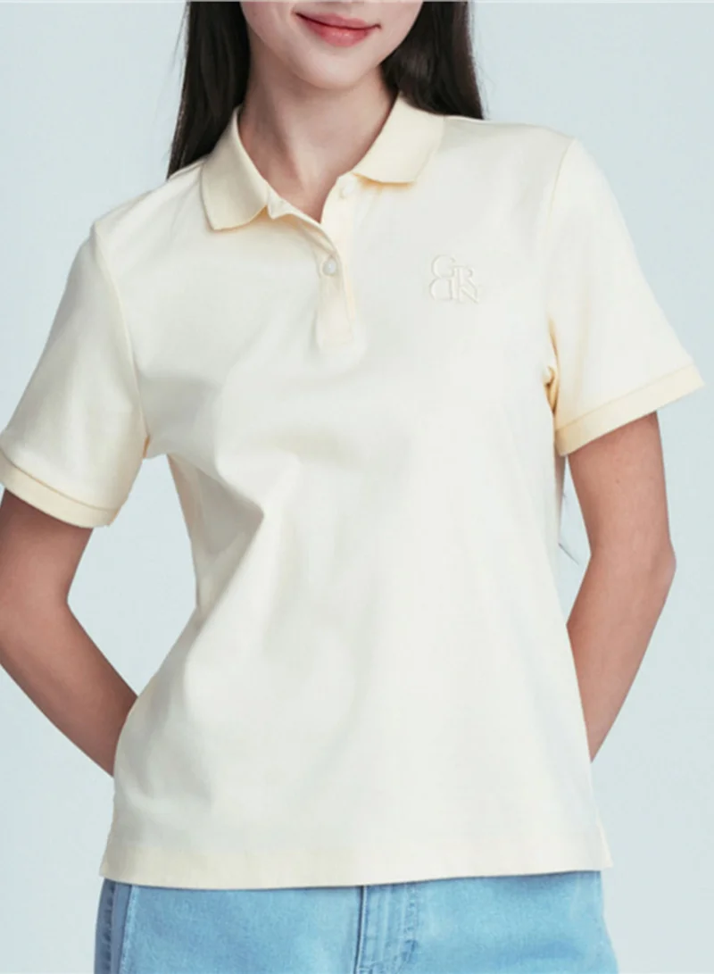 GIORDANO  Women’s Slim Fit  Polo for Women | Best Price UAE